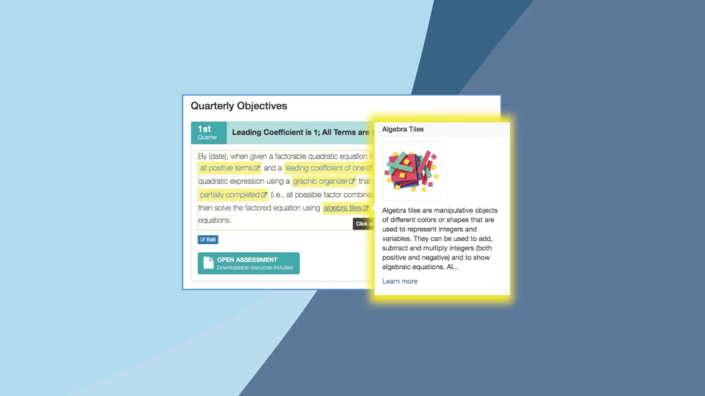 New Math Anchor Pages