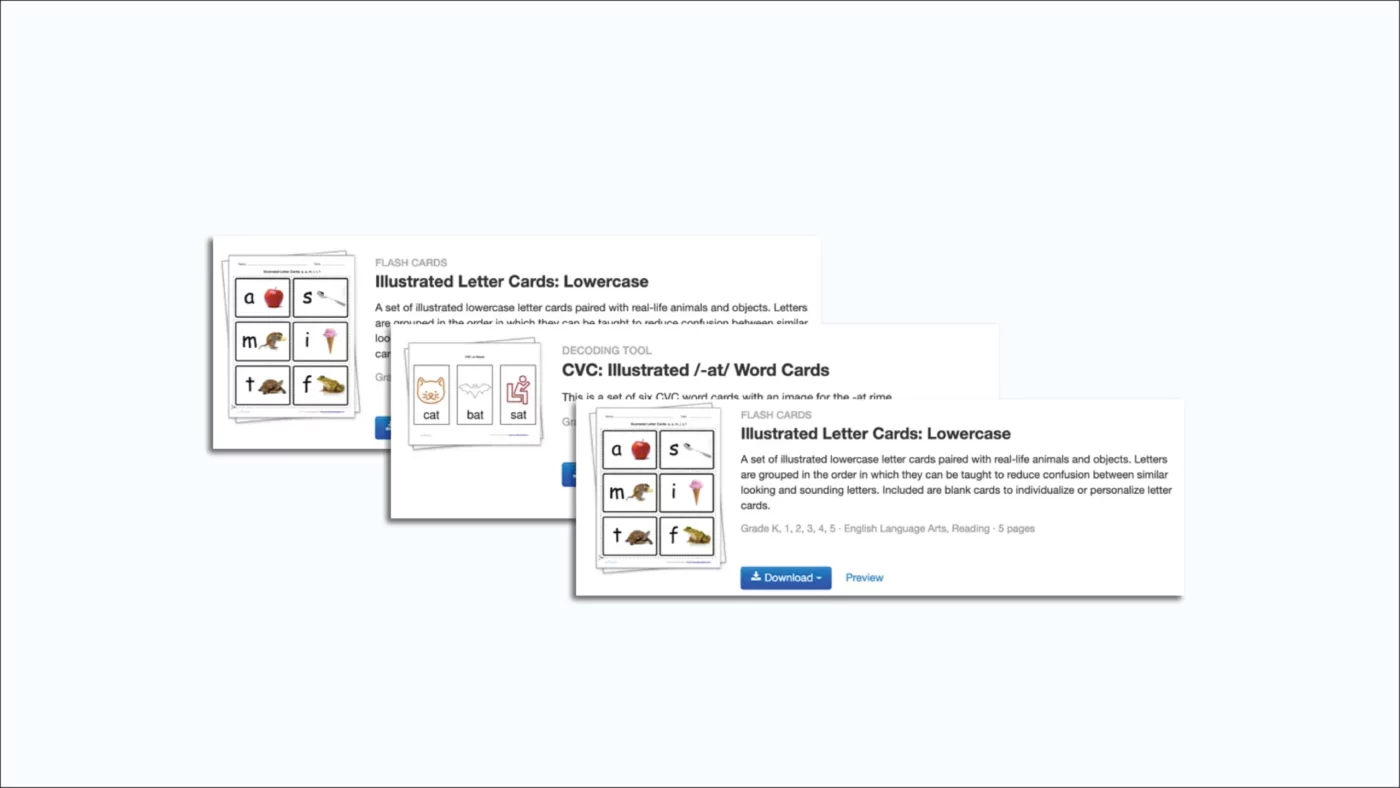 New Reading Foundations Anchor Pages